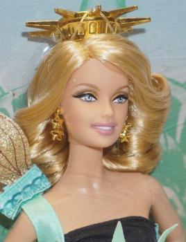 Mattel - Barbie - Dolls of the World - Landmark - Statue Of Liberty - Doll